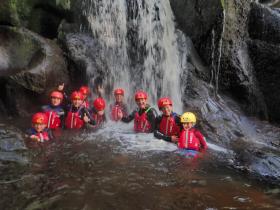 Gorge Scrambling with Anglesey Adventures