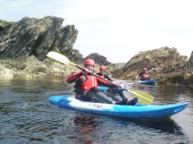 Sea Kayaking Stag Do with Anglesey Adventures
