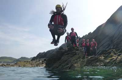 Coasteering Wales