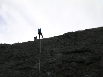 Abseiling