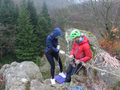 Abseiling