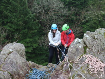 Abseiling