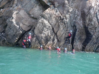 Coasteering on Anglesey