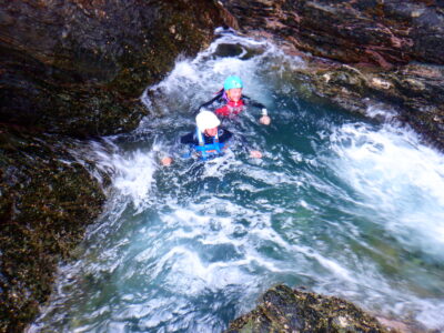 Coasteering on Anglesey