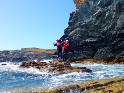 Coasteering on Anglesey