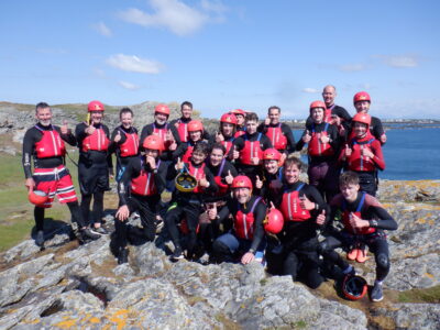 Coasteering on Anglesey