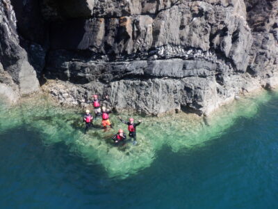 Coasteering on Anglesey