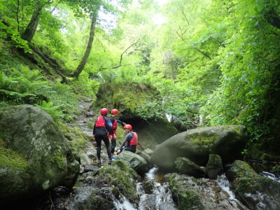 Gorge Scrambling Anglesey Adventures