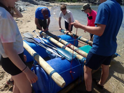 Raft building