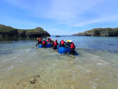 Raft building