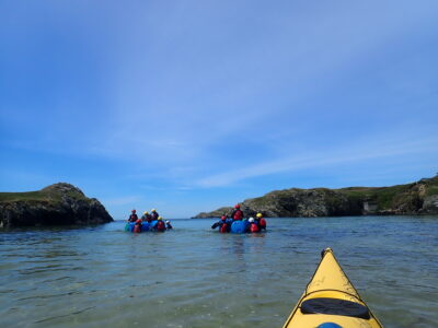 Raft building fun