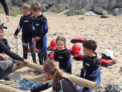 Raft building