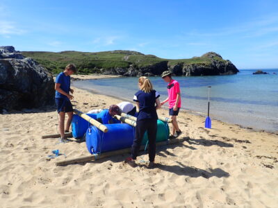 Raft building