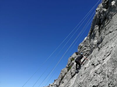 Rock Climbing action