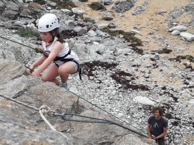 Rock Climbing session