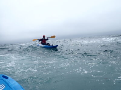 Kayaking group
